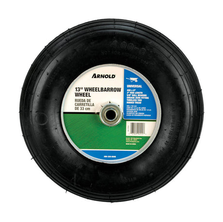 Arnold 6 in. D X 13 in. D 350 lb. cap. Wheelbarrow Tire Polyurethane 1 pk