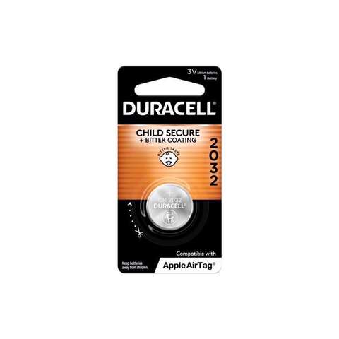 Duracell Lithium Coin 2032 3 V 225 mAh Security and Electronic Battery 1 pk, Pack of 6