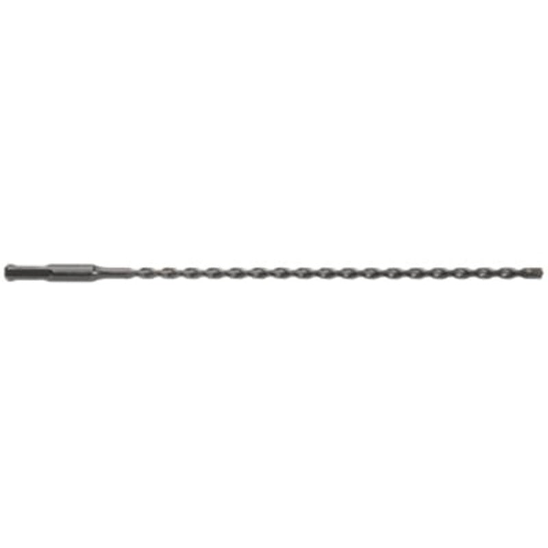 Irwin 322020 Hammer Drill Bit, 1/4 in Dia, 12 in OAL, Twist Flute, 1-Flute, 2 in Dia Shank, SDS Plus Shank