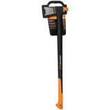 Fiskars X27 6.3 lb Single Bit Splitting Axe Fiberglass Handle