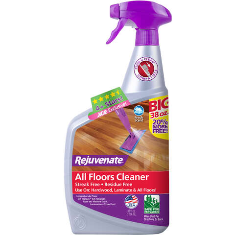 Rejuvenate Clean Fresh Scent Floor Cleaner Liquid 38 oz, Pack of 6