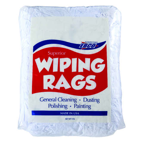 Superior Wiping Rags Wipeco Cotton Wiping Rags 18 in. W X 18 in. L 4 lb