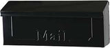 Gibraltar Mailboxes Townhouse THHB0001 Mailbox, 260 cu-in Capacity, Steel, Powder-Coated, Black, 15.2 in W, 3.9 in D