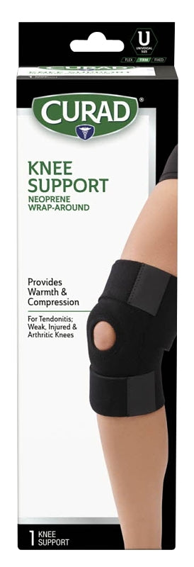 Curad ORT23260D Knee Support, 10-1/4 in L, Neoprene Bandage