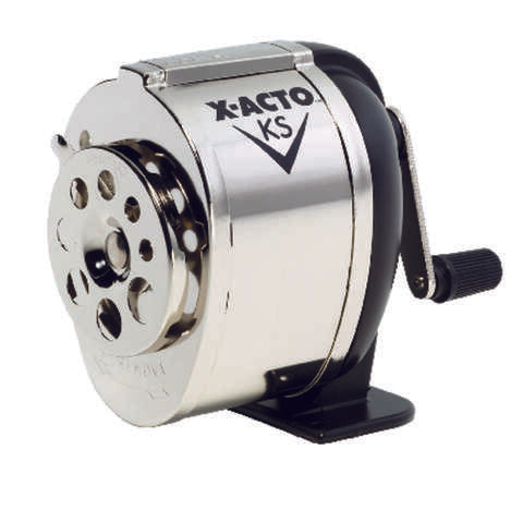 X-Acto KS Silver Manual Pencil Sharpener