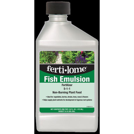 Ferti-lome Fish Emulsion Liquid Plant Food 16 oz