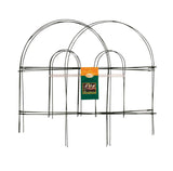 Panacea 10 ft. L X 18 in. H Metal Green Garden Fence, Pack of 12