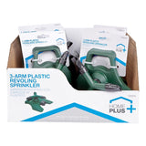 Home Plus Plastic Sled Base Rotating Sprinkler 1900 sq ft 1 pk, Pack of 6