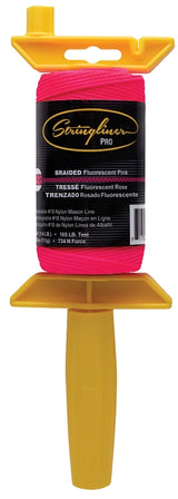 Stringliner 25162 Line Reel, 250 ft L Line, Fluorescent Pink Line