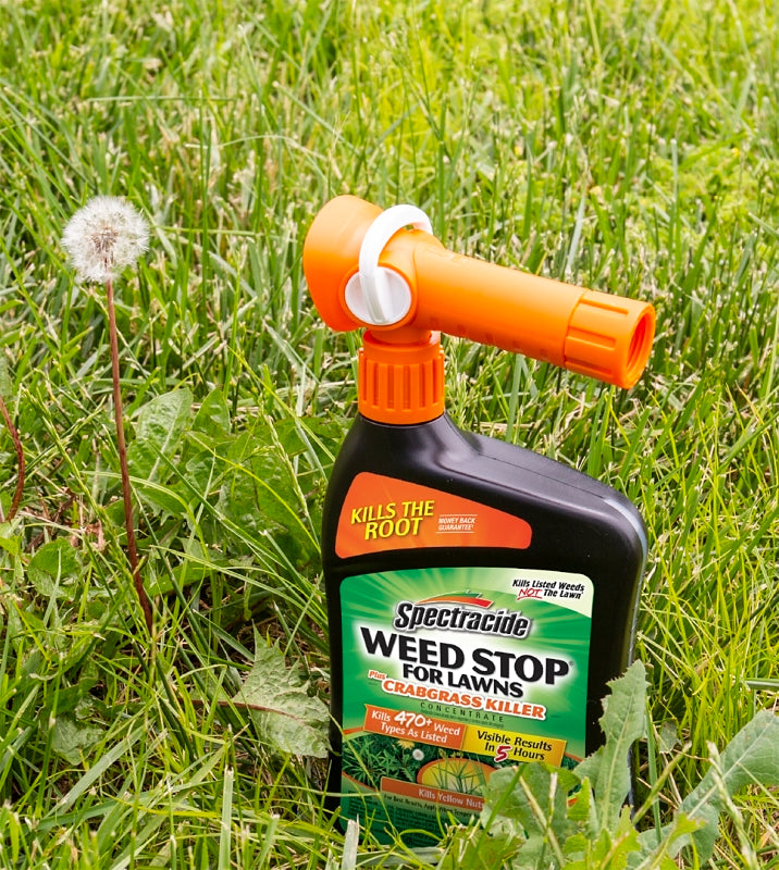 Spectracide HG-95703 Weed and Crabgrass Killer, Liquid, Brown, 32 oz