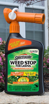 Spectracide HG-95703 Weed and Crabgrass Killer, Liquid, Brown, 32 oz