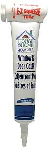 Red Devil 0848 Window and Door Caulk, White, -20 to 180 deg F, 5 fl-oz Squeeze Tube