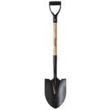 Home Plus+ 39 in. Steel Round Digging Shovel Wood Handle, Pack of 6