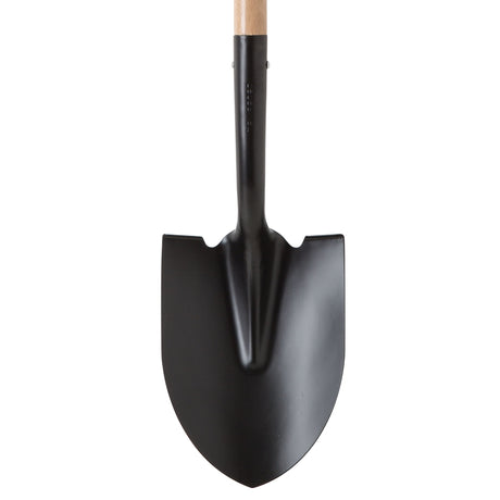 Home Plus+ 39 in. Steel Round Digging Shovel Wood Handle, Pack of 6