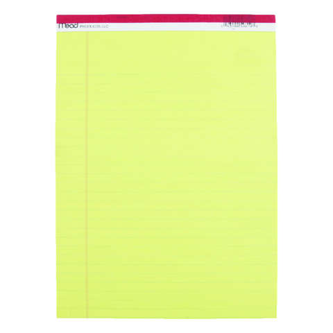 Mead 8.5 in. W X 11 in. L Legal Pad 50 ct, Pack of 12