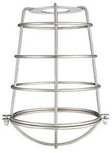 Westinghouse 85031 Cage Shade, Metal, Brushed Nickel, 6-3/4 in Dia x 8 in H Dimensions