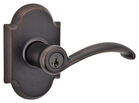 Kwikset Signature Series 740AUL 11P SMT Entry Door Lever, Venetian Bronze, Zinc, Residential, Reversible Hand, 2 Grade