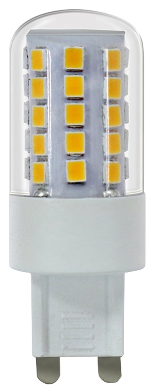 Feit Electric BPG940/850/LED LED Bulb, Specialty, Wedge Lamp, 40 W Equivalent, G9 Lamp Base, Dimmable, Clear, Pack of 6