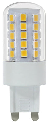 Feit Electric BPG940/830/LED LED Bulb, Specialty, Wedge Lamp, 40 W Equivalent, G9 Lamp Base, Dimmable, Clear, Pack of 6