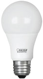 Feit Electric A800/3DIM/LEDI LED Bulb, General Purpose, A19 Lamp, 60 W Equivalent, E26 Lamp Base, Dimmable