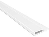 Fasade 923-01 J-Trim, 18 in L, PVC, Matte, White