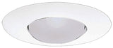 Halo 300P Recessed Light Trim, Metal Body, White