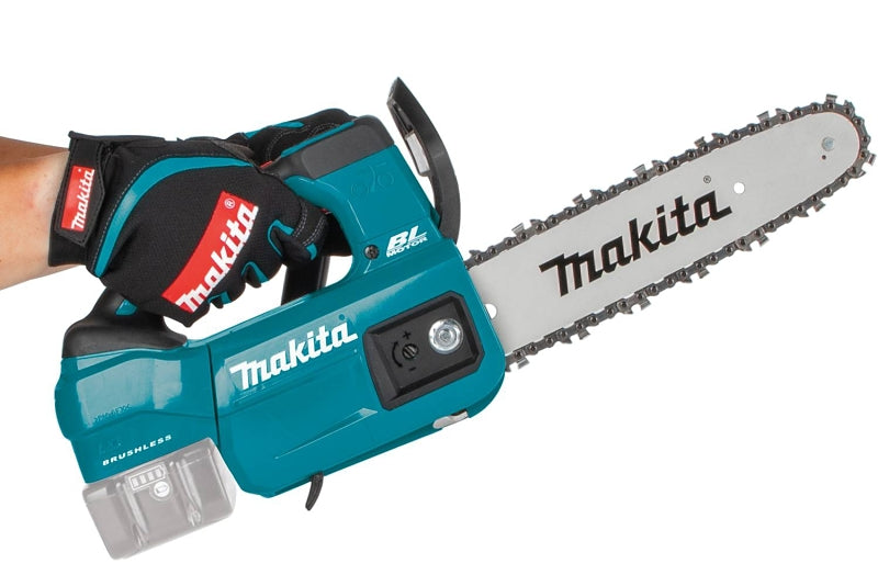 Makita XCU06Z Chainsaw, Tool Only, 18 V, Lithium-Ion, 2 in Cutting Capacity, 10 in L Bar, 3/8 in Pitch