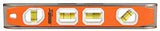 Johnson 1435-1200 Torpedo Level, 12 in L, 4-Vial, Aluminum, Black