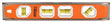 Johnson 1435-1200 Torpedo Level, 12 in L, 4-Vial, Aluminum, Black