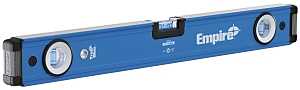 Empire True Blue Series E75.24 Box Level, 24 in L, 3-Vial, 1-Hang Hole, Non-Magnetic, Aluminum, Blue