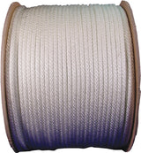 Wellington 10128 Rope, 1/4 in Dia, 500 ft L, Nylon, White