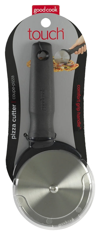 Goodcook 20358 Pizza Cutter, Stainless Steel Blade, Non-Slip, Soft Grip Handle