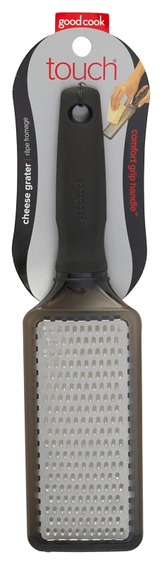 Goodcook 20326 Zester Grater, Plastic/Stainless Steel, Black