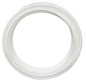 Apollo APPW2534 Pipe Tubing, 3/4 in, Polyethylene, White, 25 ft L