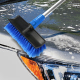 Unger 975820 Multi-Angle Wash Brush, 10 in W Brush, Plastic, Does not include Plastic Handle