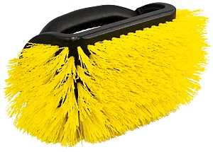 Unger Professional 975840 Deck Brush, 1-1/2 in L Trim, Yellow