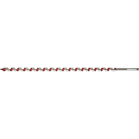 Milwaukee 48-13-5540 Ship Auger Bit, 1/2 in Dia, 18 in OAL, Wide Flute, 5/16 in Dia Shank, Hex Shank