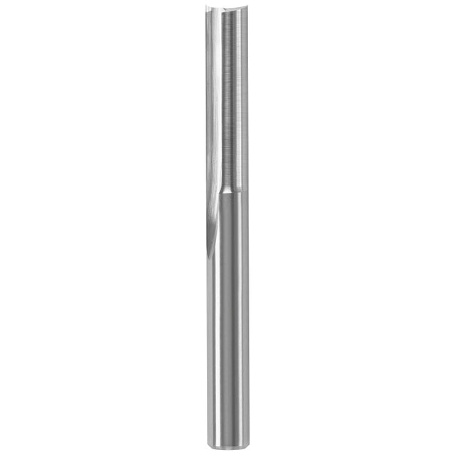 Bosch 86010MC Router Bit, 1 in Dia Cutter, 1 in L Cutting, 2-1/2 in OAL, 1/4 in Dia Shank, 2-Cutter, Carbide