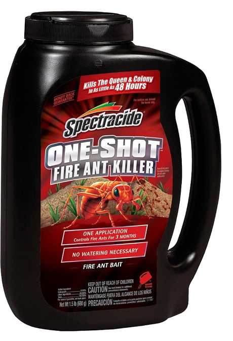 Spectracide HG-96849 Fire Ant Killer, Granular, Outdoor, 1.5 lb