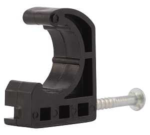 SharkBite 23220 Single Nail Clamp, 1/2 in, Plastic