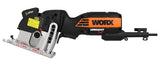 Worx WX420L Circular Saw, 3-3/8 in Dia Blade, 1-1/16 in D Cutting