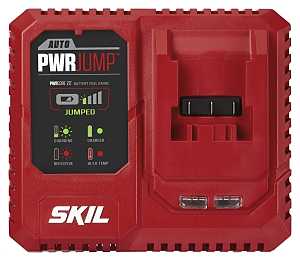 Skil QC536001 Battery Charger, 20 V, 6 A, Lithium-Ion Battery