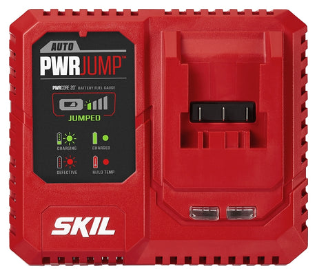 Skil QC536001 Battery Charger, 20 V, 6 A, Lithium-Ion Battery