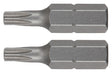 Irwin IWAF21TS202 Tamper-Resistant Insert Bit, T20 Drive, Torx Drive, 1/4 in Shank, Hex Shank, 1 in L