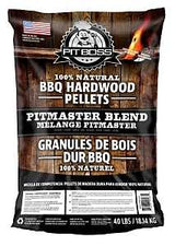 Pit Boss PBPLT534040183 Pitmaster Blend Pellet, Hardwood, 40 lb