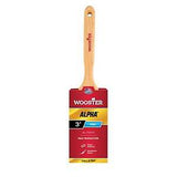 Wooster 4232-3 Paint Brush, 3 in W, 3-3/16 in L Bristle, Synthetic Fabric Bristle, Flat Sash Handle