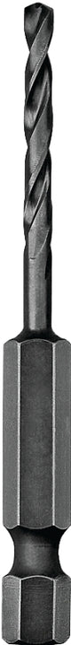 DEWALT DD5115 Impact Drill Bit, 15/64 in Dia, 3-5/32 in OAL, Spiral Flute, 1/4 in Dia Shank, Hex Shank