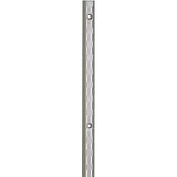 Knape & Vogt 82 TI 39 Shelf Standard, 450 lb, 14 ga Thick Material, 1-1/16 in W, 39 in H, Steel, Titanium, Pack of 10