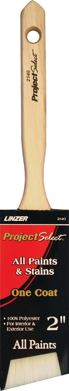 Linzer WC 2140-2 Paint Brush, 2 in W, 2-3/4 in L Bristle, Polyester Bristle, Sash Handle