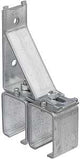 National Hardware N104-471 Box Rail Bracket, 300 lb, Steel, Galvanized, Pack of 2